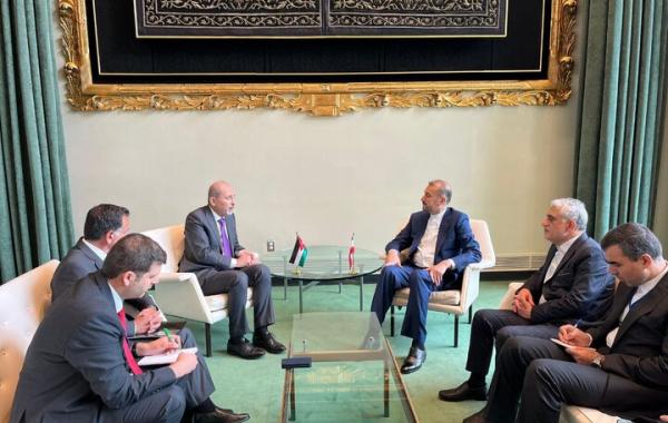 وزیر امور خارجه اردن به دیدار امیرعبداللهیان رفت